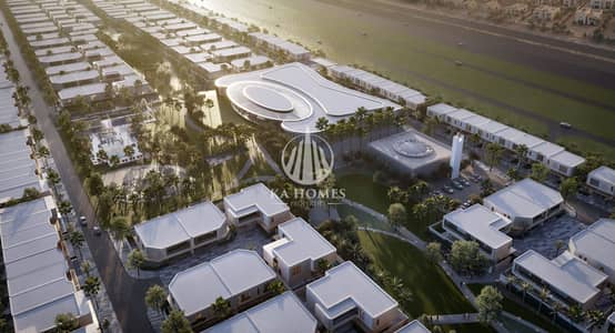 4 Bedroom Villa for Sale in Al Tay West, Sharjah - Al-Tay-Hills_EXT_Aerial-Morning-Hero_FINAL_3500px-1-scaled. jpg