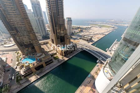 1 Bedroom Apartment for Rent in Dubai Marina, Dubai - Spacious | Marina + Sea Views | Cayan