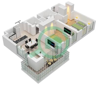 Rehan Residence - 2 Bedroom Apartment Type/unit E / UNIT 15 FLOOR 2-9 Floor plan Rehan Residence - 2 Bedroom Apartment Type/unit E / UNIT 15 FLOOR 2-9 Floor plan