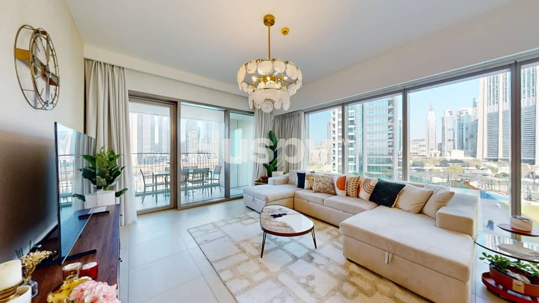 Corner Unit | Fully Furnished | Burj View Corner Unit | Fully Furnished | Burj View