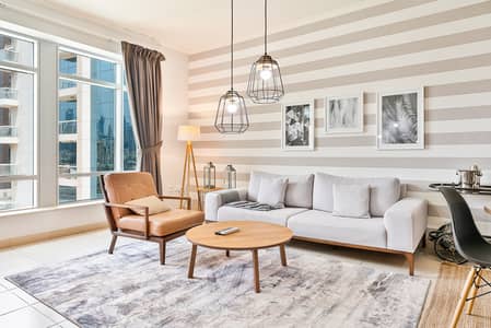 1 Bedroom Apartment for Rent in Downtown Dubai, Dubai - Living Room (6). jpeg