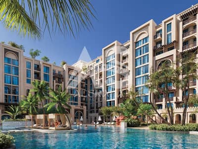 شقة 3 غرف نوم للبيع في مدينة مصدر، أبوظبي - Bab Al Qasr Resort Residence 1819_Arabic Digital-23. png