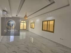 طابقين مع رووف ٥غرف ماستر و٢صالة ومجلس ومطبخ وغرفة خادمة وحوش الروضه 1 المساحة 4500 قدم السعر مليون 950