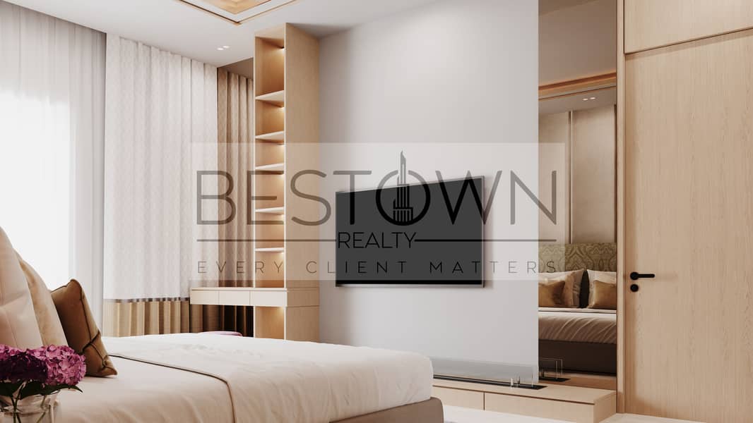 6 1BR UNIT_Bedroom Media Wall. png