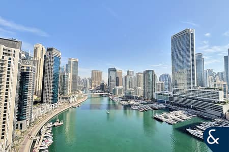 2 Bedroom Flat for Rent in Dubai Marina, Dubai - Two Bedroom | Full Marina View | VOT
