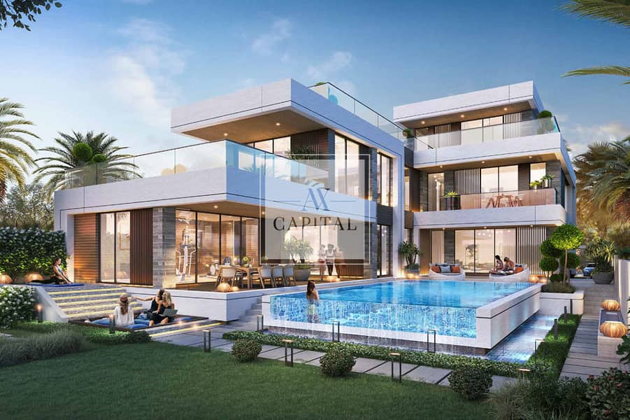 Вилла в Дамак Лагунс,Морокко, 4 cпальни, 3200000 AED - 11510576 Вилла в Дамак Лагунс,Морокко, 4 cпальни, 3200000 AED - 11510576