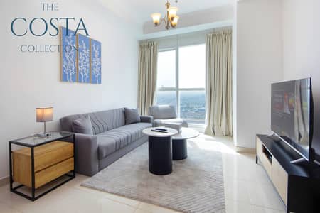 1 Спальня Апартаменты в аренду в Бизнес Бей, Дубай - A - Living room (1). jpg