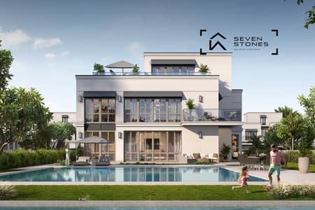 4 Bedroom Villa for Sale in The Oasis by Emaar, Dubai - Signature Plot|Full Open Water View|Heart of Oasis