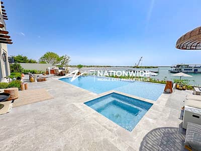 5 Bedroom Villa for Sale in Ramhan Island, Abu Dhabi - Invest Now| Cozy 5BR| Sea Front| Luxurious Living