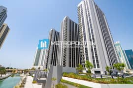 Corner Studio w/ Balcony | High Floor | Furnished