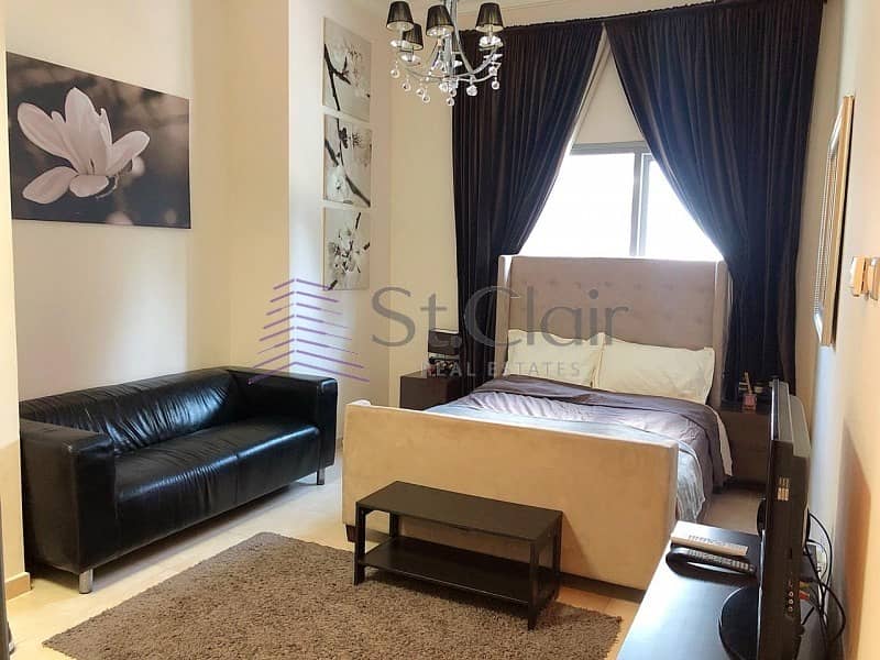 Fully Furnished Studio with Parking | Low Floor