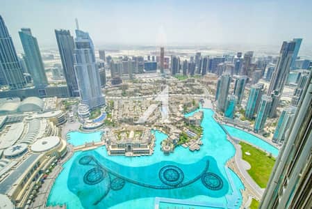 2 Bedroom Apartment for Sale in Downtown Dubai, Dubai - Full Fountain View | Upgraded | High Floor |Vacant