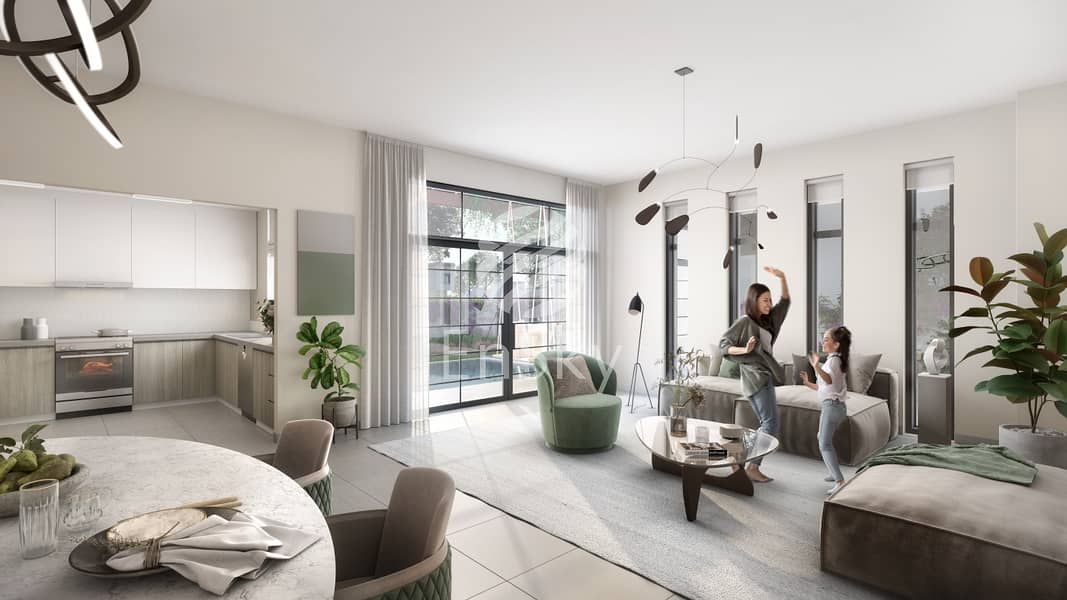 End Unit Villa | single row | Yas Park Gate End Unit Villa | single row | Yas Park Gate