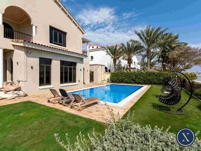 6 Bedroom Villa for Rent in Palm Jumeirah, Dubai - Luxury Beach Villa | Spacious | Short Term Option