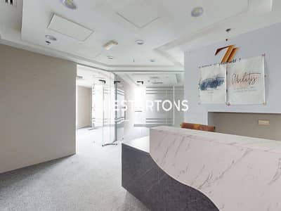 Office for Rent in Business Bay, Dubai - Fitted Office |  6 Cabins | High Floor