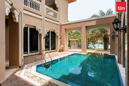5 Bedroom Villa for Rent in Palm Jumeirah, Dubai - Vacant Now | Private Pool | Fully Furnished