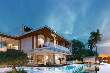 6 Bedroom Villa for Sale in Tilal Al Ghaf, Dubai - Branded Mansions | Lagoon View | Exclusive Living