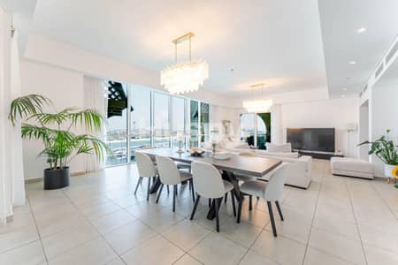 3 Bedroom Apartment for Rent in Palm Jumeirah, Dubai - Sea View | Large Layout | Low Floor