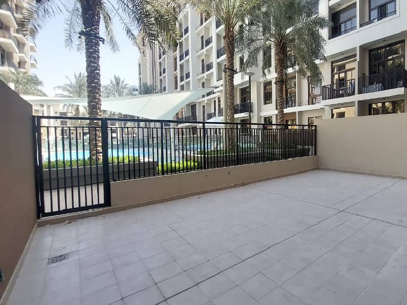 Spacious 1-BR | Huge Terrace | Pool Facing Spacious 1-BR | Huge Terrace | Pool Facing