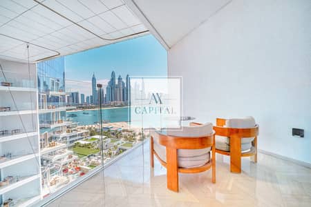 Studio for Sale in Palm Jumeirah, Dubai - Sea View | +7% ROI | Corner Unit | Hotel Apartment
