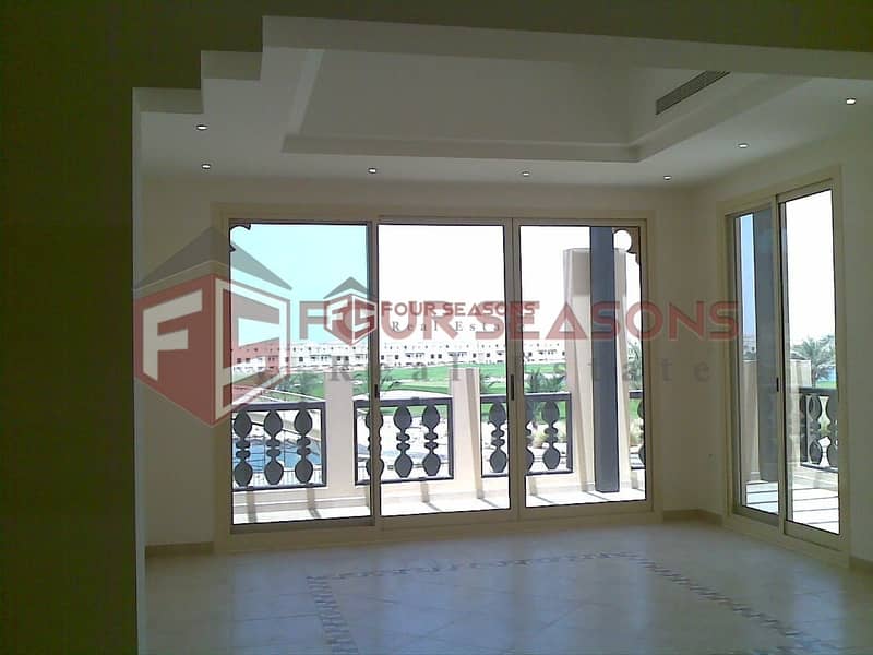 4BR + maids villa golf course & lagoon view. 4BR + maids villa golf course & lagoon view.