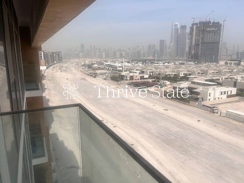 Balcony | Burj khalifa + Lagoon View | High Floor Balcony | Burj khalifa + Lagoon View | High Floor