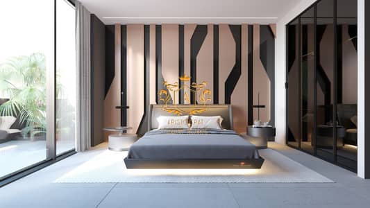 2 Cпальни Апартаменты Продажа в Мейдан Сити, Дубай - Rose Gold Bedroom. jpg