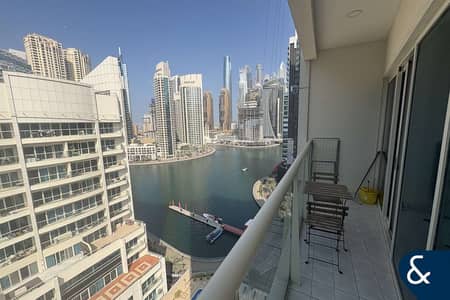 迪拜码头， 迪拜 2 卧室公寓待租 - 位于迪拜码头，滨海景观大厦，滨海景观大厦A座 2 卧室的公寓 140000 AED - 11522646