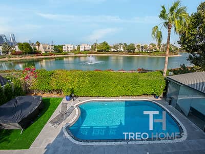 4 Bedroom Villa for Rent in The Meadows, Dubai - Full Lake View | Rare | Fully Upgraded
