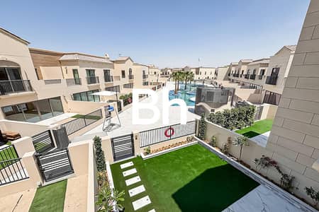 3 Bedroom Townhouse for Rent in Jumeirah Golf Estates, Dubai - Pool Facing | Landscaped Garden | Family Friendly