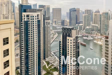 2 Bedroom Apartment for Rent in Jumeirah Beach Residence (JBR), Dubai - High Floor | Sea View | Fully Furnished