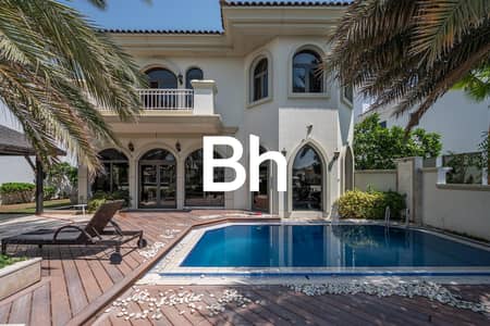 4 Bedroom Villa for Rent in Palm Jumeirah, Dubai - Semi-furnished I Upgraded I Vacant I Atrium Entry 4 Bedroom Villa for Rent in Palm Jumeirah, Dubai - Semi-furnished I Upgraded I Vacant I Atrium Entry