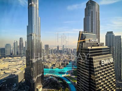 3 Bedroom Flat for Rent in Downtown Dubai, Dubai - 3BR+MAID| HUGE LAYOUT| BURJ KHALIFA VIEW