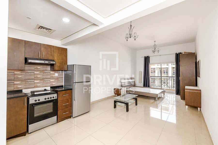 Furnished Studio | Community View | 4 Cheques Furnished Studio | Community View | 4 Cheques