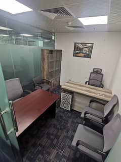 110 SQFT FURNISHED OFFICE | CHILLER & DEWA FREE | 20,999 YEARLY.