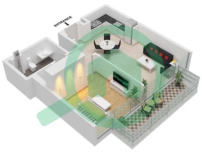 Тауэр 4 - Апартамент 1 Спальня планировка Единица измерения 2,3 PODIUM FLOOR 1-28,31 Тауэр 4 - Апартамент 1 Спальня планировка Единица измерения 2,3 PODIUM FLOOR 1-28,31