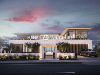 6 Bedroom Villa for Sale in Al Hudayriat Island, Abu Dhabi - Sea view | Type 06 layout | Hudariyat Island