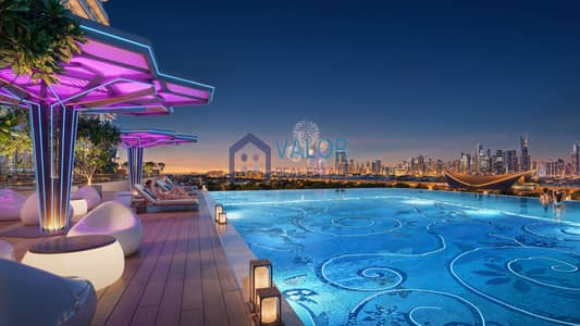 阿尔弗雷德街区， 迪拜 单身公寓待售 - Infinity Pool_F_new. jpg