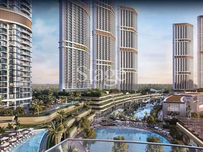 1 Bedroom Flat for Sale in Bukadra, Dubai - Waterfront 1 BR+Study | Lagoon View | High Floor