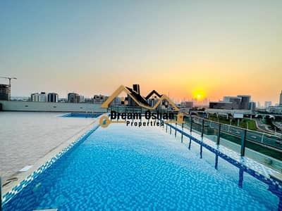 Furnished 1BR 90K Balcony Gym Pool Parking