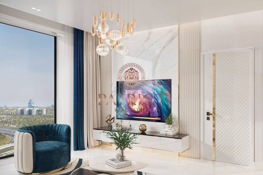 8 1 BHK Living and TV Area. jpg