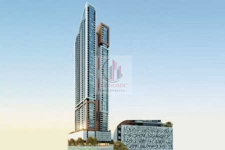 阿尔马扎尔街区， 夏尔迦 3 卧室单位待售 - Faradis-Tower-1-1024x439. jpg
