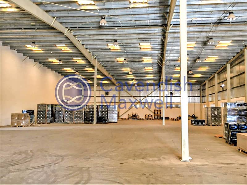 Warehouse + Corporate Office I Large Plot  I JAFZA