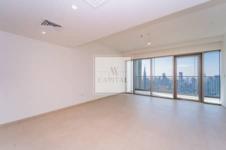 3 Bedroom Apartment for Rent in Za'abeel, Dubai - Burj Khalifa View | Unfurnished | Pet Friendly