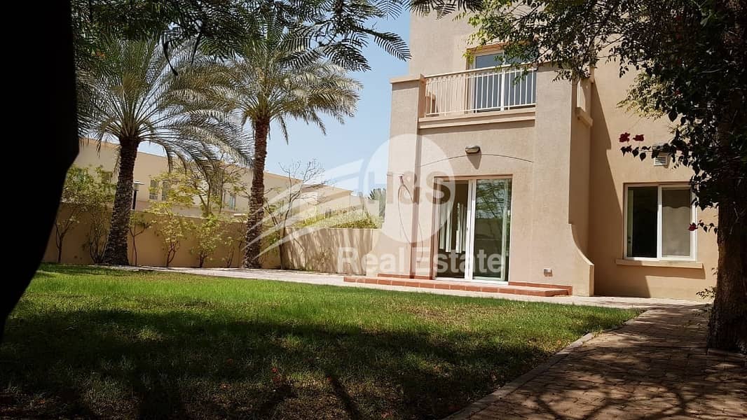 3E backing pool and Park for sale | EMAAR SPRINGS