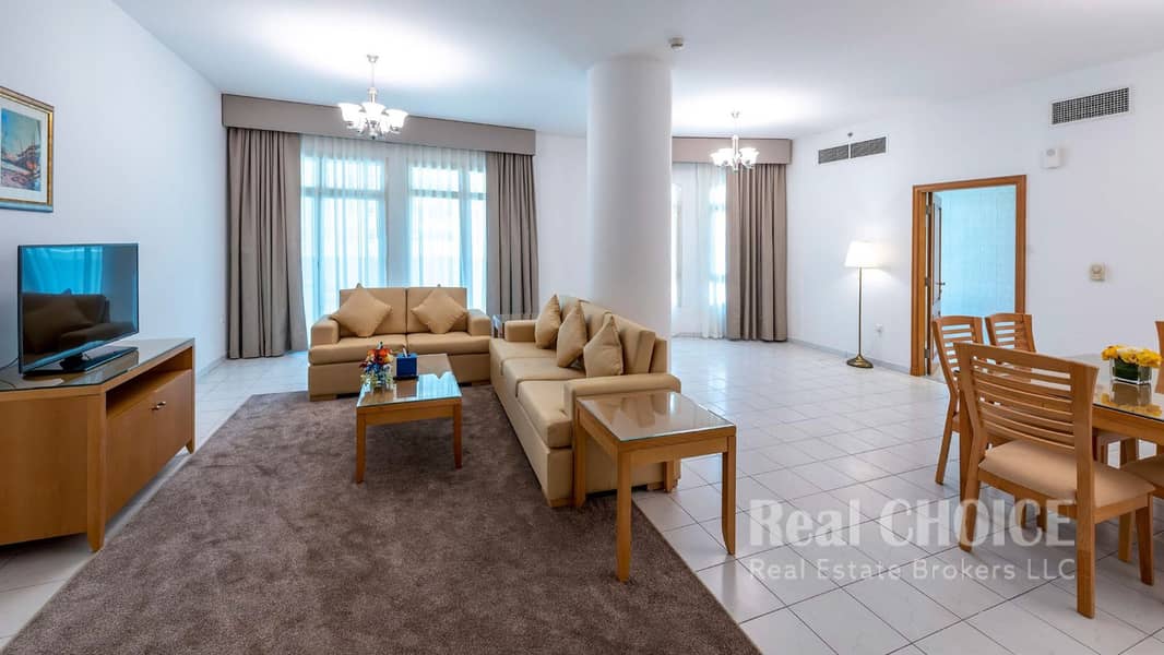 2 Three Bedroom Apartment - Living Room. png