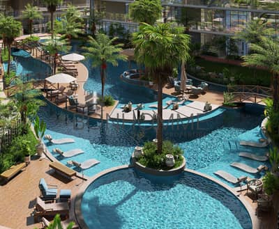 فلیٹ 2 غرفة نوم للبيع في قرية جميرا الدائرية، دبي - Leisure Deck. jpg