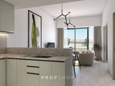 达马克山庄， 迪拜 1 卧室单位待售 - damac golf greens 1 bedroom. png