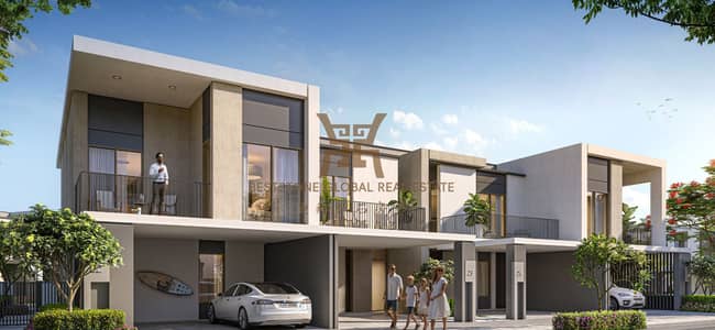 4 Bedroom Villa for Sale in Tilal Al Ghaf, Dubai - Facade. png