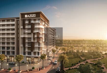 فلیٹ 1 غرفة نوم للبيع في مدينة دبي للاستديوهات، دبي - Studio City 8-9_Side Facade Evening_01. jpg